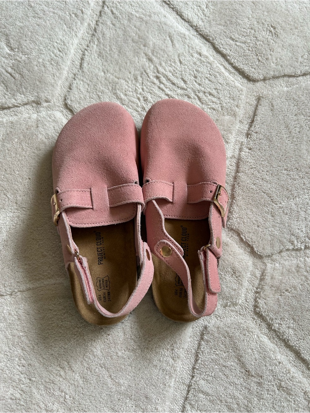 Project Cloud Kids Genuine Leather Clogs